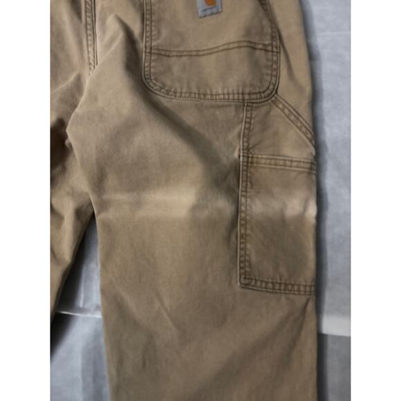 Carhartt Original Fit Jean 12 FLAWS Casual Cabincore Fisherman Heritage Workwear - Picture 13 of 14